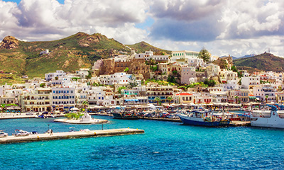 Naxos main marina