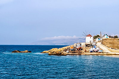 small cyclades are the greek caraibbean islands